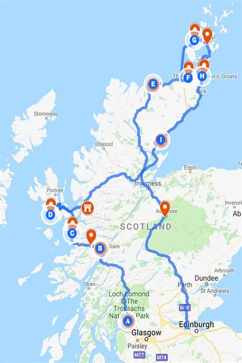 Unmissable Scotland Itinerary Plan Your Perfect Road Trip Vanlife On