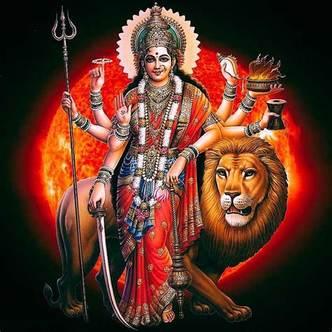 Durga Maa Pic Hd Wallpaper Marinfd