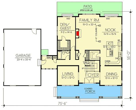 Condominium in westside 2, desa park city. 5-Bed Craftsman with Semi-Detached Garage - 75117DD ...
