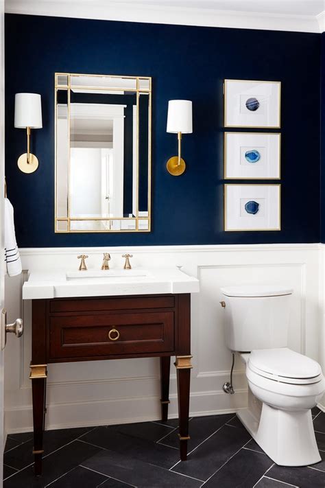 Made from a repurposed picture frame and a metal sheet (cut to fit frame) that was covered with fabric, this board adds a touch of shabby chic charm. 41 Cool Half Bathroom Ideas And Designs You Should See In 2019
