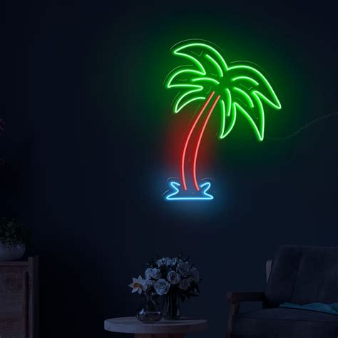 Palm Tree Neon Sign Led Light