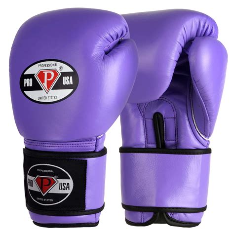 Pro Usa Professional Hook N Loop Boxing Gloves