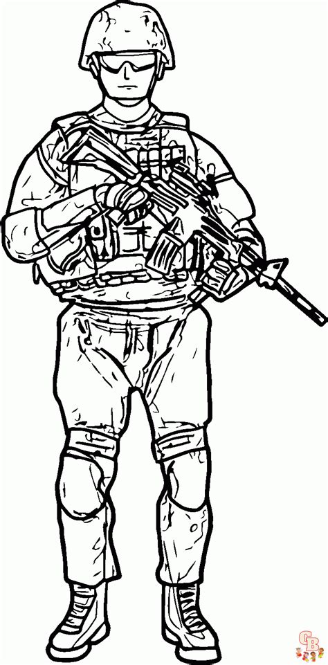 Dibujos De Soldados Az Dibujos Para Colorear Coloring Pages Armed My