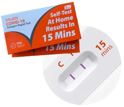 Ihealth Covid 19 Antigen Rapid Test Rapid Self Test For Home