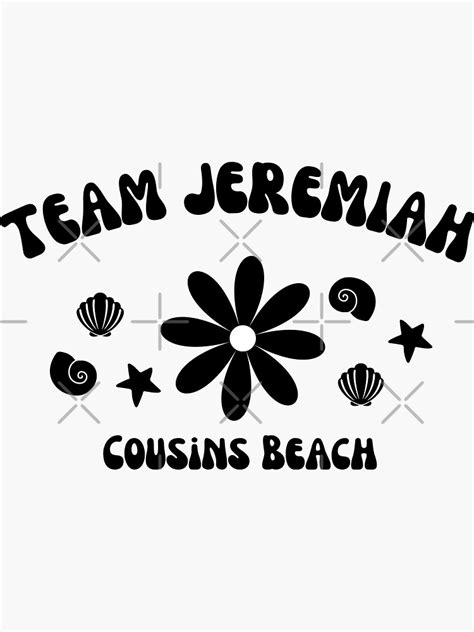 Team Jeremiah The Summer I Turned Pretty Sticker For Sale By