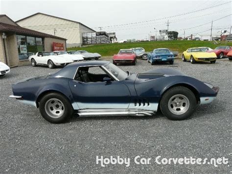 1969 Blue Mako Shark 4spd Corvette Convertible For Sale
