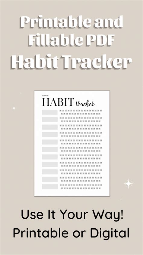 Goal Tracker Fitness Tracker Fitness Goals Printable Planner