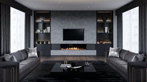 Modern Wall Units For Lounge Artourney