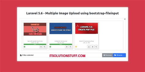 Laravel Multiple Image Upload Validation Tutorial Tuts Make Images