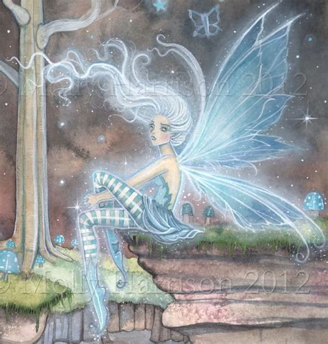 Fairy Fine Art Fantasy Print By Molly Harrison By Mollyharrisonart
