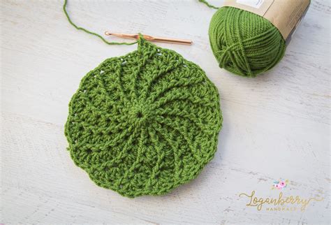 Free Crochet Pattern Spiral Crochet Beanie Crochet Beanie Tutorial