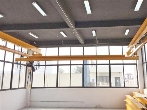 This crane belongs to light duty crane, can be used with single or double speed lifting hoist. 100 Kg Overhead Travelling Light Weight Kbk Crane ...