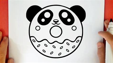 Comment Dessiner Un Donut Panda Kawaii