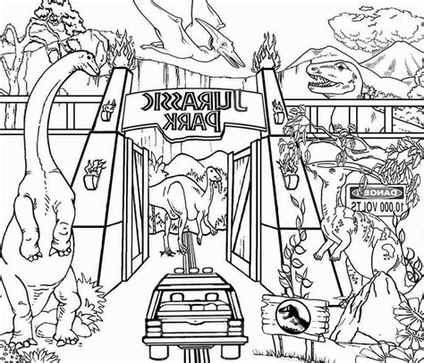 Imprimir Dibujos Para Dibujar Jurassic World