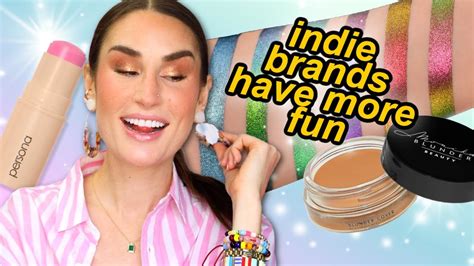 Trying New Indie Makeup Monika Blunder Lh Cosmetics Persona