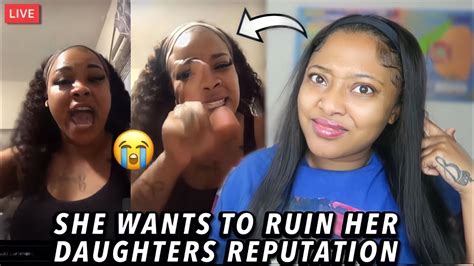 Mom Exposes Daughter On Live For Not Taking Showers😭 Reaction