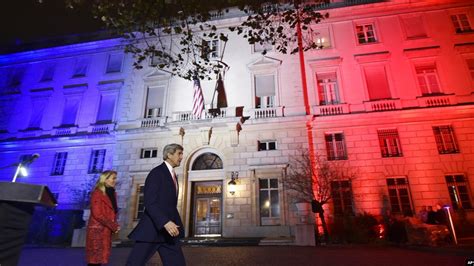 Mourners Gather At French Embassy In Washington Dc