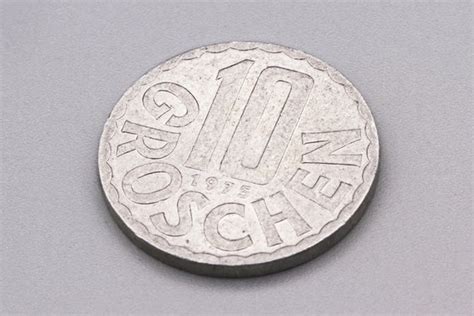 10 Groschen Coin Austrian Schilling Coin 1975 Old Austria Etsy