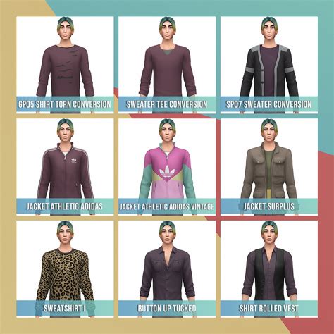 Busted Pixels Bustedpixels Male Clothing Pack January 2018