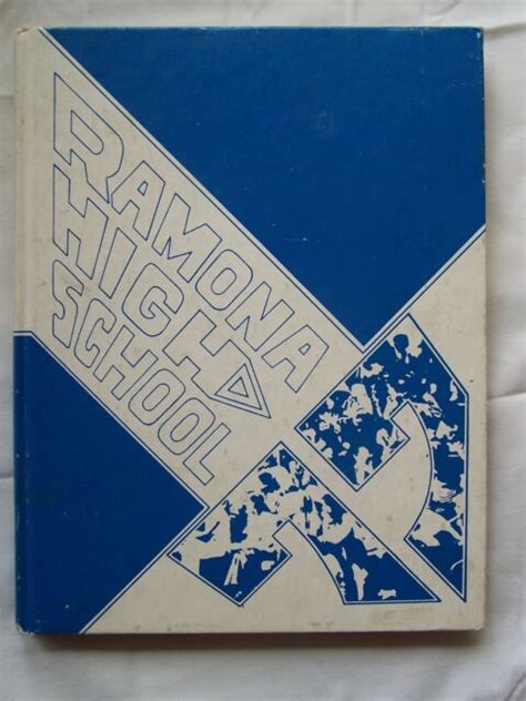 1977 Ramona High School Yearbook Ramona California El Ano Ebay