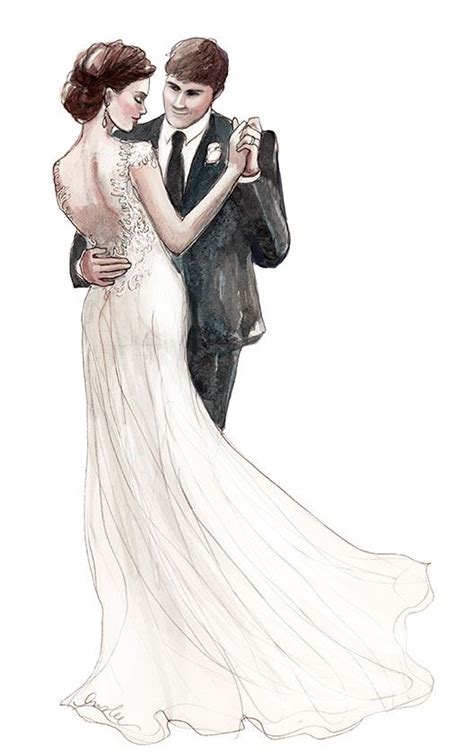 Fashionality Wedding Drawing Wedding Couples Fashion Illustration