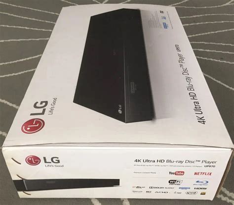 Lg Up970 Smart 4k Ultra Hd Hdr Blu Ray Player For Sale Online Ebay