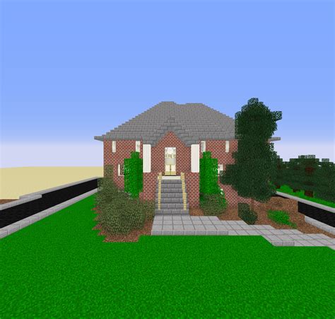 Looking for cool minecraft house ideas? A realistic suburban house I built : Minecraft