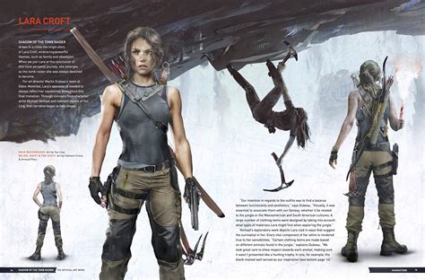 Shadow Of The Tomb Raider The Official Art Book 유니박스