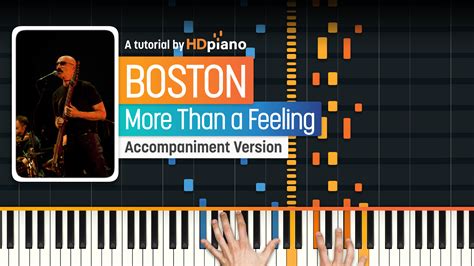 More Than A Feeling By Boston Piano Tutorial Hdpiano