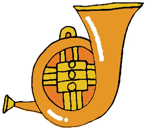 Tuba De Instrumentos Musicales Dibujados A Mano 1199524 Png