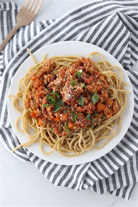 Simple And Quick Turkey Bolognese Recipe Turkey Bolognese Quick