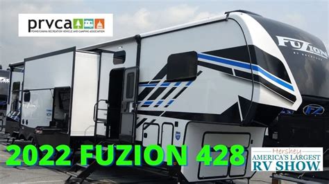 First Look At The 2022 Fuzion 428 Toy Hauler By Keystone At The 2021