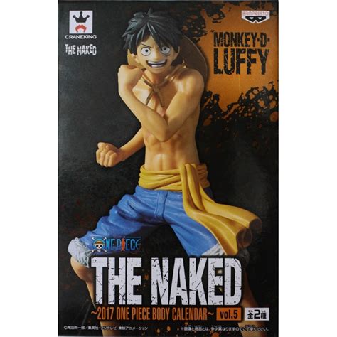 Estátua Banpresto The Naked One Piece Body Calendar Monkey D Luffy