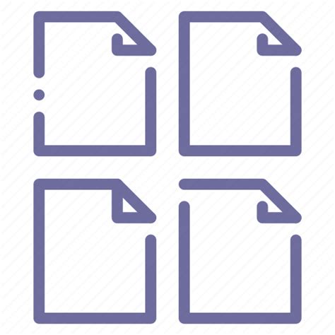 Document File Files Multiple Icon Download On Iconfinder