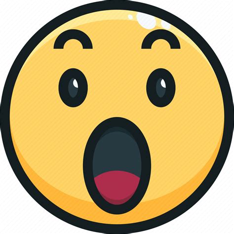 Emoji Emotion Emotional Face Wow Icon Download On Iconfinder