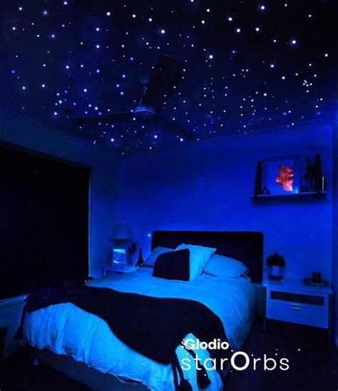 Glow In The Dark Stars Space Themed Decor Ceiling Stars Wall