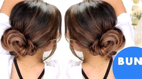 From top knots to loose, hot messy buns, we have 7 super simple tutorials to guide you. 3-MINUTE ELEGANT BUN Hairstyles 💙 EASY UPDO HAIRSTYLES ...