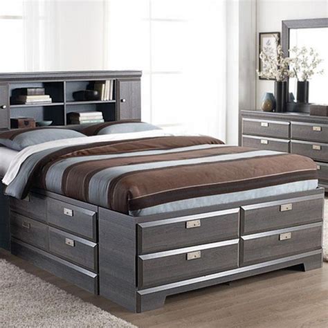 Cypres Queen Storage Bed Sears Sears Canada Beds For Small