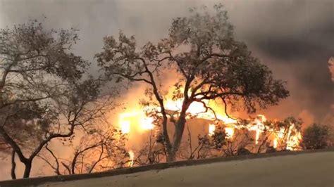 Hundreds Of Wildfires Burn Across California Bloomberg