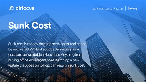 What Is Sunk Cost Definition Example And Faqs Airfocus