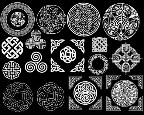 100 Procreate Celtic Stamps Viking Tattoo Stamps Nordic Etsy