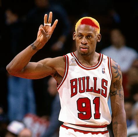 Dennis rodman is one of the greatest rebounders ever to play professional basketball. Taco Trey Kerby on Twitter: "Personal favorite Dennis Rodman hair color. Happy birthday. http ...