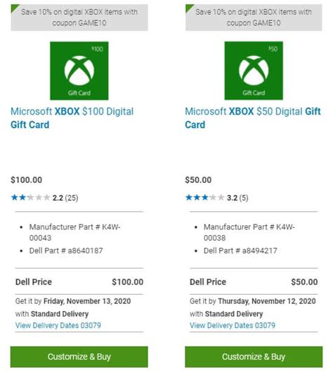 It can be used to buy the hottest new xbox full game downloads, apps, movies there are no fees or expiration dates to worry about. Dell: 10% Off Microsoft Xbox Digital Gift Cards With Promo Code GAME10 - The Money Ninja