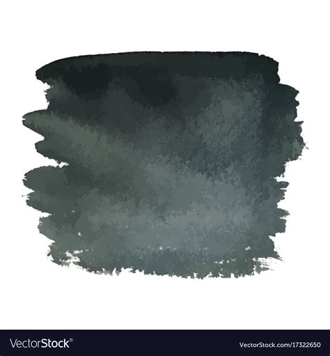 Add your text, art, graphics to mockup for classic modern look gray black and white gradient, marbling watercolor paint in monotype technique, abstract texture background for your design. Dark gray watercolor gradient background Vector Image
