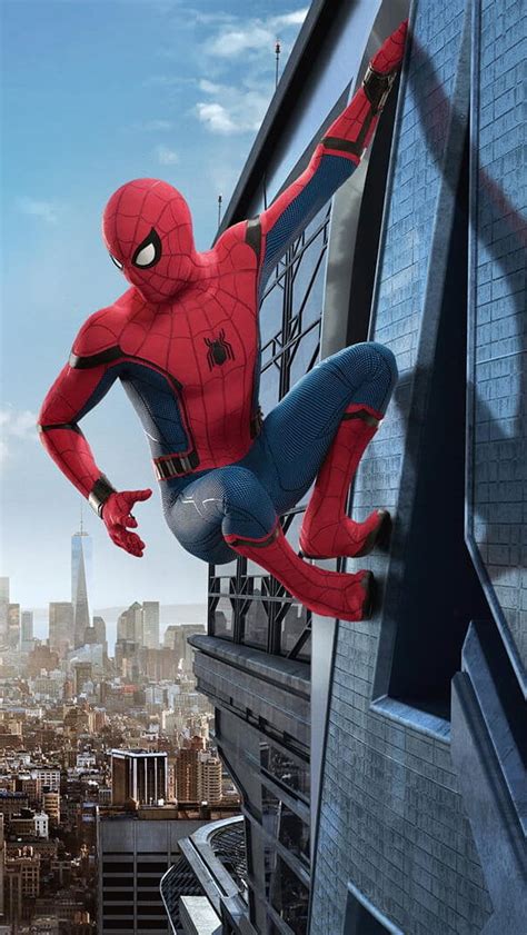 Spider Man Homecoming Spider Man Marvel Building Sky New York City