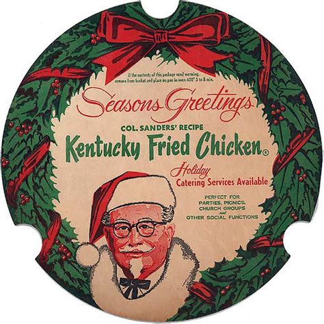 Check spelling or type a new query. Kentucky Fried Chicken Christmas Bucket Lid | 1966 | Todd ...