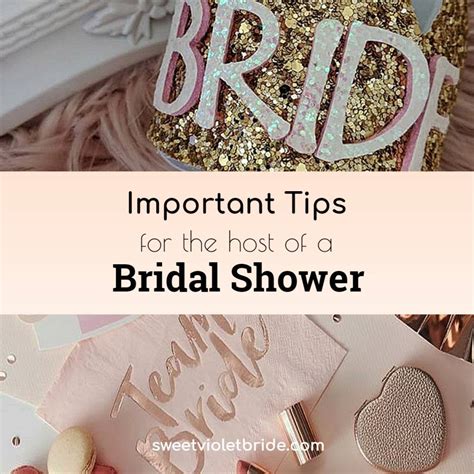 Important Tips For The Host Of A Bridal Shower Sweet Violet Bride