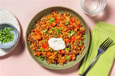 Tex Mex Beef And Rice Skillet Recipe HelloFresh