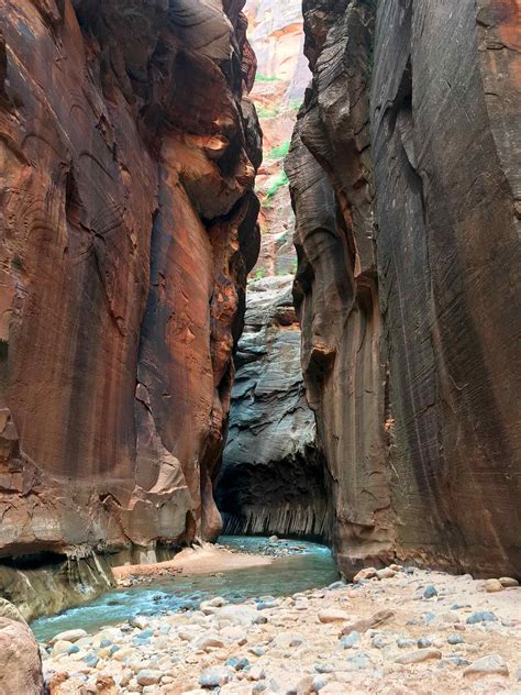 Hiking The Narrows Of Zion National Park Utah Getting Your Feet Wet