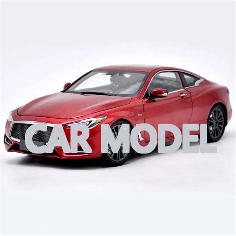 118 Scale Alloy Toy Vehicles Infiniti Q60 2018 Car Model Of Childrens